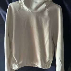 Lululemon Athletica Cream Crew Neck Pullover